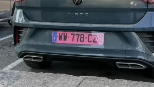 Koniec starych tablic we Francji. Za brak wymiany grozi kara