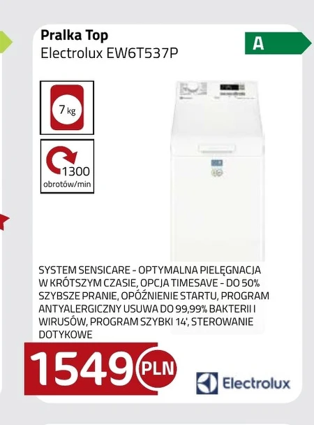 Пральна машина Electrolux