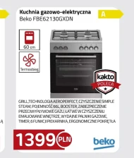 Kuchenka gazowo-elektryczna Beko