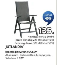 Krzesło składane Jutlandia