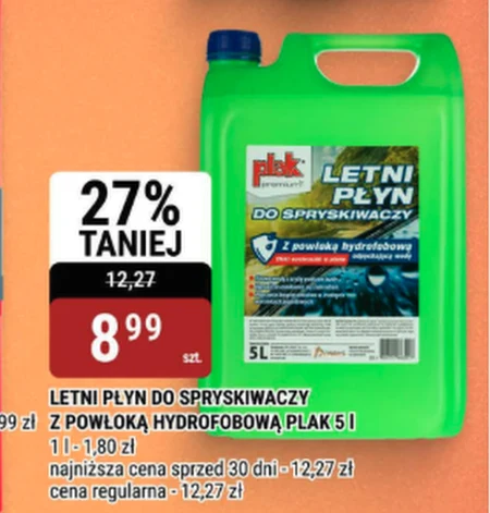 Рідина для омивача Plak