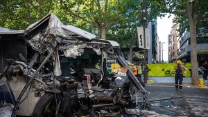 Katastrofa autokaru w Hiszpanii. 46 osób rannych. cztery w stanie krytycznym