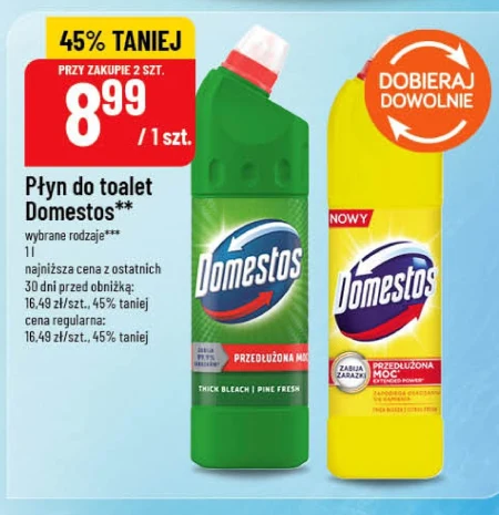 Туалетна рідина Domestos