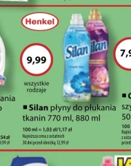 Płyn do płukania tkanin Silan