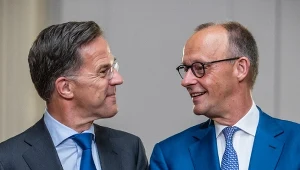 Mark Rutte i Friedrich Merz