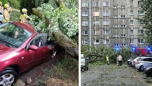 Groźna pogoda w Polsce. Burze i grad, są pierwsze szkody