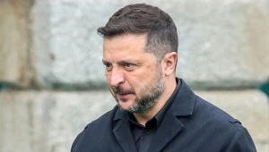 Prezydent Ukrainy Wołodymyr Zełenski
