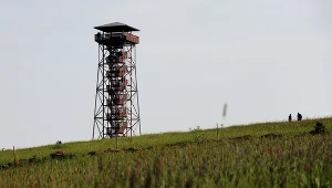 Darmowa wieża widokowa w Beskidzie Niskim. Krótki spacer i widok na góry