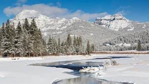 Anomalia pogodowa w Górach Skalistych. Śnieg zasypał park Yellowstone na przełomie czerwca i lipca (zdj. ilustr.)