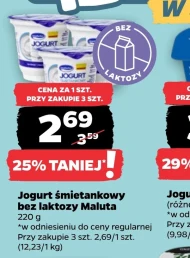 Jogurt bez laktozy Maluta