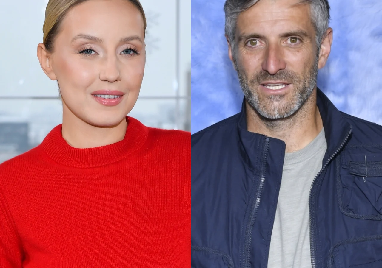 Sandra Hajduk, Maciej Dowbor Sandra Hajduk i Maciej Dowbor, byli współprowadzący Dzień dobry TVN, uśmiechnięci patrzą na wprost.