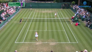 Najlepsze wymiany środy na Wimbledonie. Panie zadbały o wielkie emocje. WIDEO