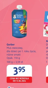 Mus owocowy Gerber