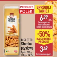 Słomka ptysiowa Biscotto