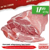 Karczek bez kości Data