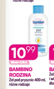 Żel pod prysznic Bambino