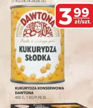 Консервована кукурудза Dawtona