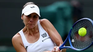 Magda Linette rywalizowała podczas tegorocznego Wimbledonu zarówno w singlu, jak i deblu