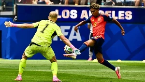 Yamal zapytany o Ronaldo, od razu stanowcza odpowiedź. I to tuż po meczu