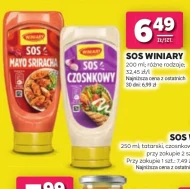 Sos czosnkowy Winiary