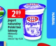 Jogurt bez laktozy Mlekovita