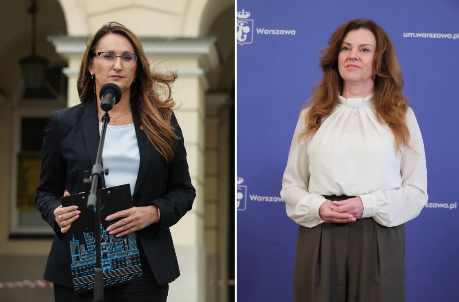Wiceprezydentki miasta Warszawa Renata Kaznowska i Aldona Machnowska-Góra podały się do dymisji Wiceprezydentki miasta Warszawa Renata Kaznowska i Aldona Machnowska-Góra podały się do dymisji