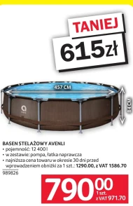 Basen na stelażu Avenli