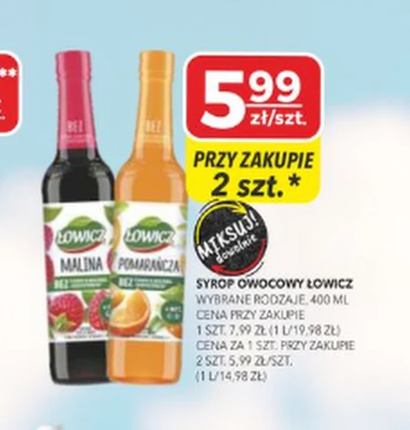 Сироп Łowicz