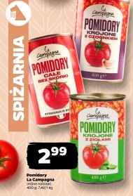 Pomidory krojone La Campagna