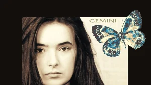 Kasia Kowalska na okładce debiutanckiej płyty "Gemini"