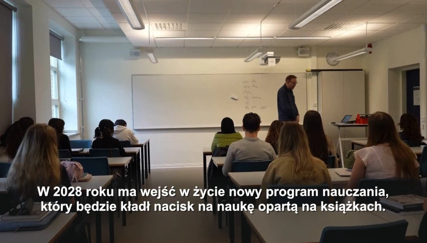 Szwecja wraca do książek. Wprowadza zakaz używania telefonów komórkowych w szkołach 
