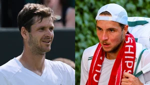 Hubert Hurkacz i Jan-Lennard Struff trafili na siebie w czwartej rundzie Wimbledonu 2026