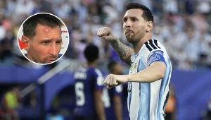 Lionel Messi oberwał podczas meczu z Republiką Zielonego Przylądka