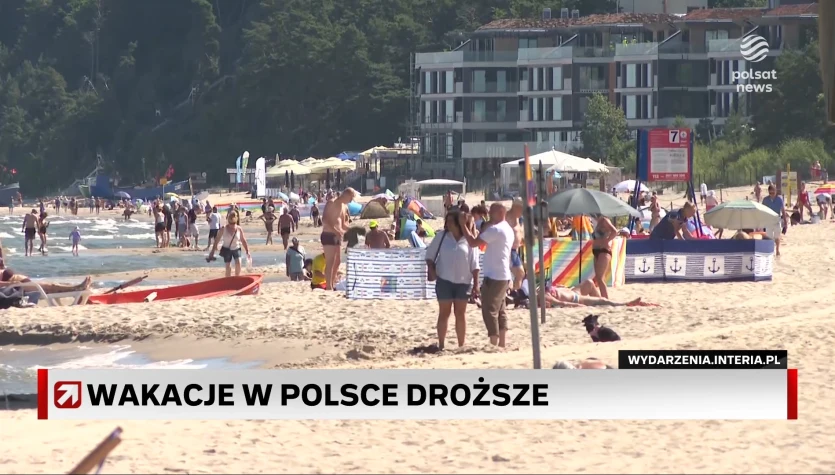 Wakacje w Polsce coraz droższe