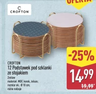 Zestaw podstawek Crofton
