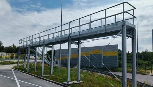 Rampy do odśnieżania ciężarówek mają pojawić się na kolejnych 45 MOP-ach