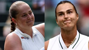 Jelena Ostapenko i Aryna Sabalenka rywalizowały ze sobą o awans do czwartej rundy singla podczas Wimbledonu