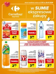 Gazetka promocyjna Carrefour Express