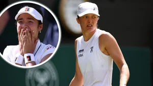 Alexandra Eala oraz Iga Świątek podczas starcia na Wimbledonie