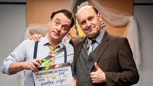 Piotr Polak i Adam Woronowicz na planie 6. sezonu "The Office PL"