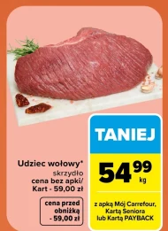 Udziec wołowy Carrefour