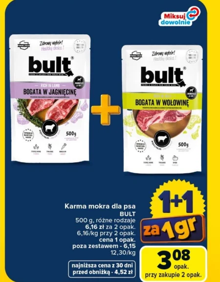 Корм для собак Bult