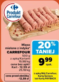 Mięso mielone Carrefour