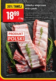 Żeberka wieprzowe Polski