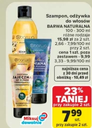 Odżywka do włosów Barwa Naturalna