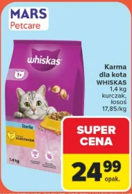 Karma dla kota Whiskas