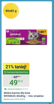 Mokra karma dla kota Whiskas