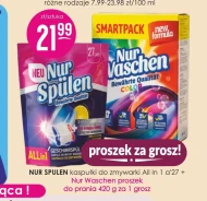 Proszek do zmywarki Nur Spülen