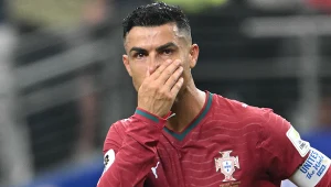 Cristiano Ronaldo po meczu Portugalia - Hiszpania