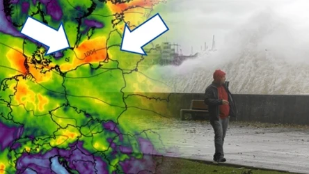 Wiatr we wtorek na północy kraju osiągnie prędkość nawet 120 km/h - ostrzega IMGW w komunikatach